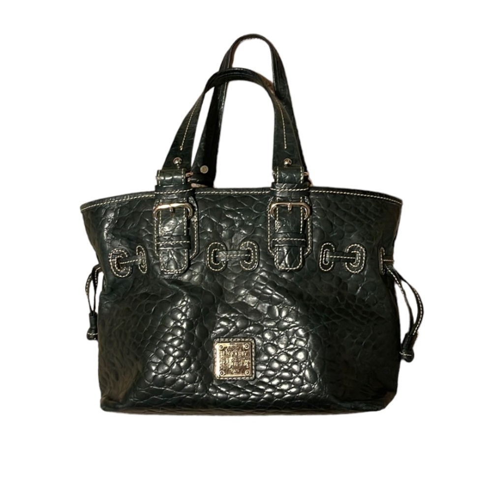 Dooney & Bourke Chiara black leather tote